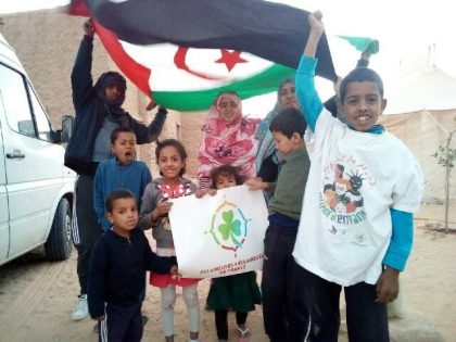 Les éclés et les copains du Sahraouis