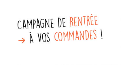 Campagne de rentrée 2019