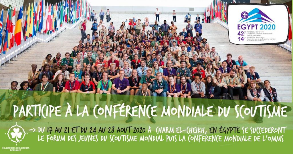 Participe à la conférence mondiale du scoutisme !