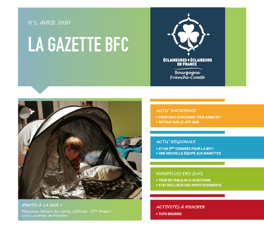 La première Gazette Bourgogne Franche-Comté a été lancée !